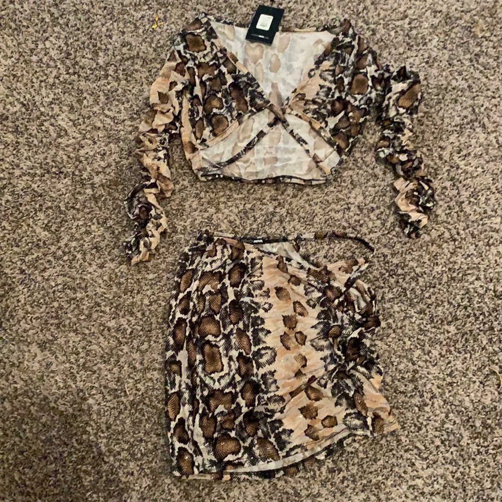 Snakeskin 2 piece set